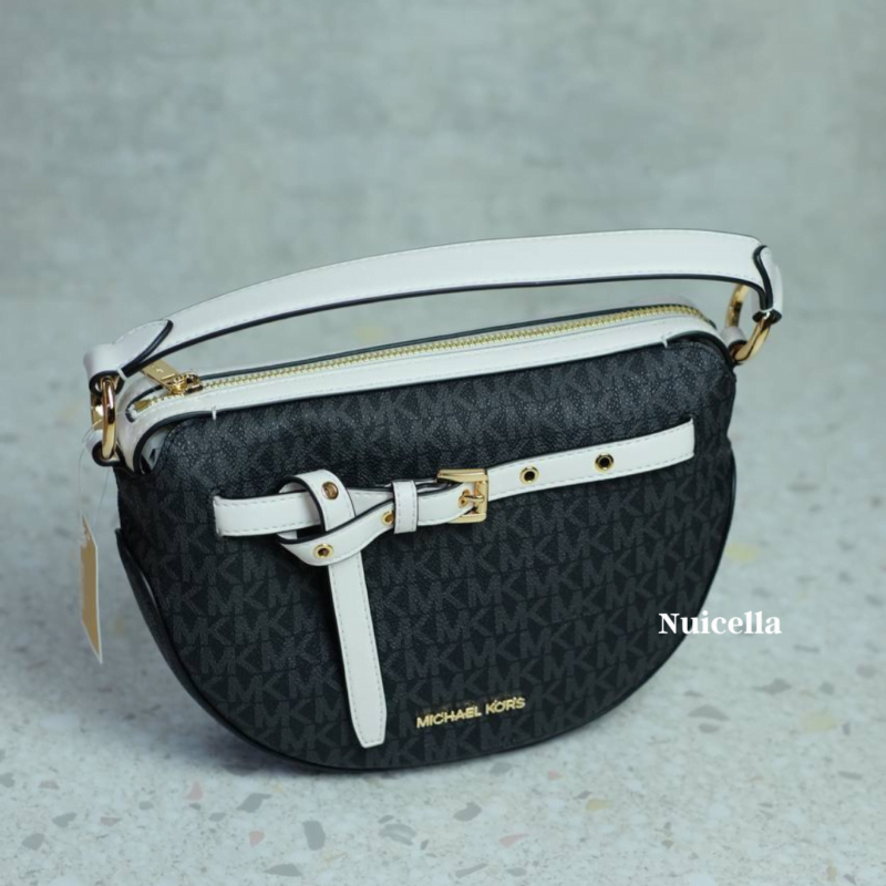 tas michael kors emilia half moon