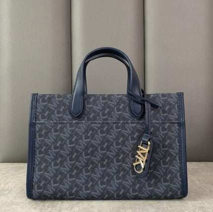 Michael Kors Gigi Small Signature Logo Messenger Bag