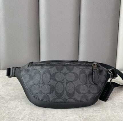 Coach Warren Mini Belt Bag In Signature Canvas