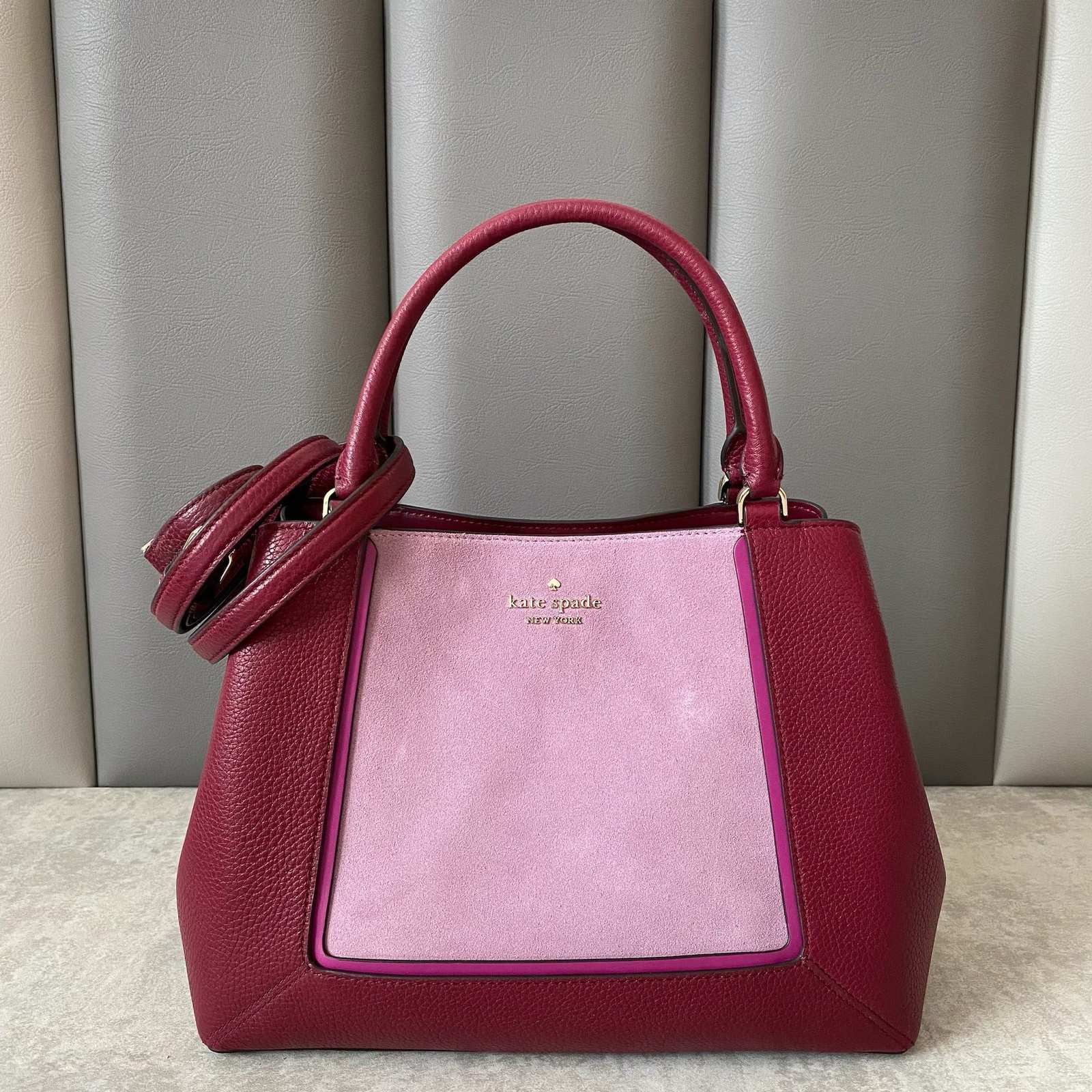 Kate Spade Lena Suede Colorblock Medium Satchel Kate Spade Lena Suede Colorblock Medium Satchel - Image 1