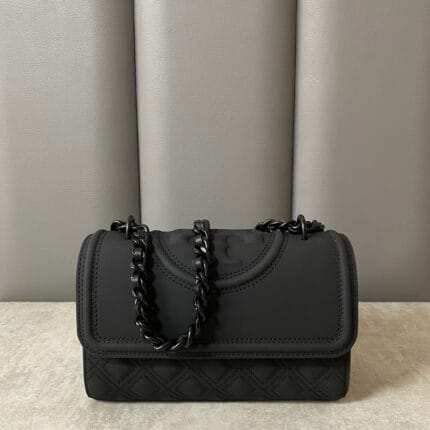 Tory Burch Fleming Matte Small Convertible Shoulder Bag