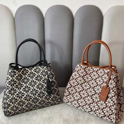 Kate Spade Spade Flower Jacquard Medium Everything Tote