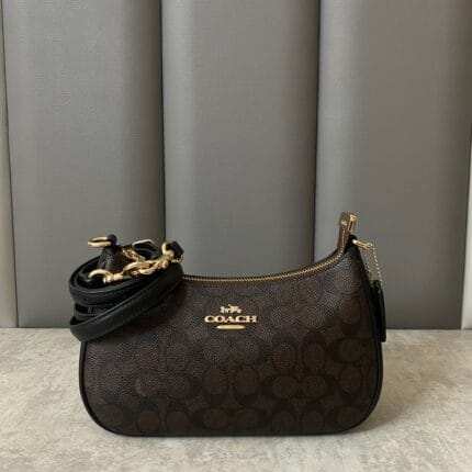 Coach Teri Shoulder Bag In Signature Canvas