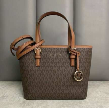 Michael Kors Jet Set Travel XS Logo Top Zip Tote