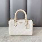 Coach Mini Rowan Crossbody Bag In Signature Canvas - Image 2
