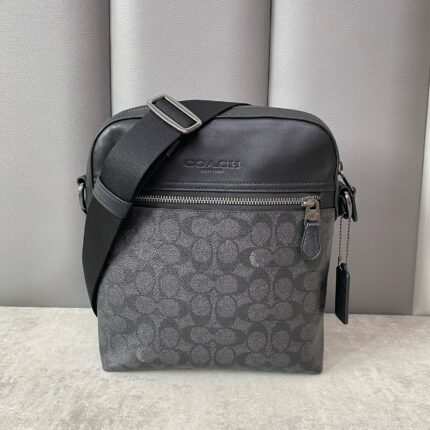 Coach Houston Flight Bag In Signature Canvas