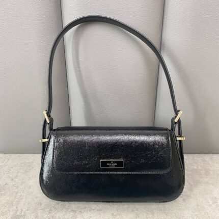 Kate Spade Bridget Crinkle Patent Small Flap Shoulder