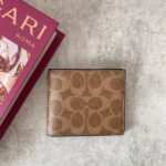 Coach ID Billfold Wallet In Signature Canvas