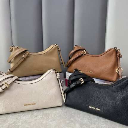Michael Kors Sammy Small Pebbled Leather Convertible Crossbody Bag